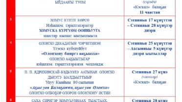 АНОНС на ноябрь 2025